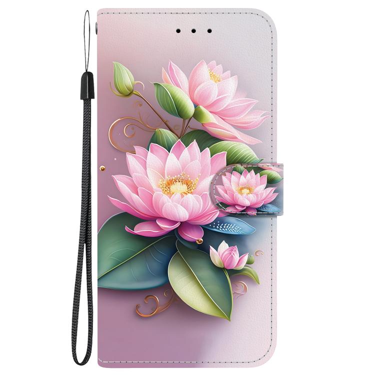 For Google Pixel 8 Crystal Texture Colored Drawing Leather Phone Case