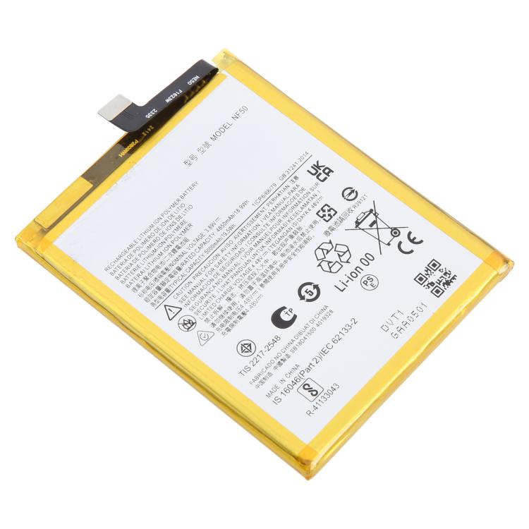 For Motorola Edge 2020 XT2205 NF50 5000mAh Battery Replacement