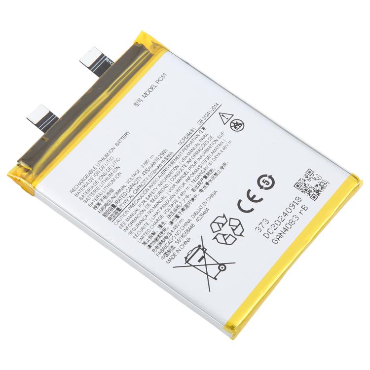 For Motorola Edge+ 2023 X40 PC51 5100mAh Battery Replacement