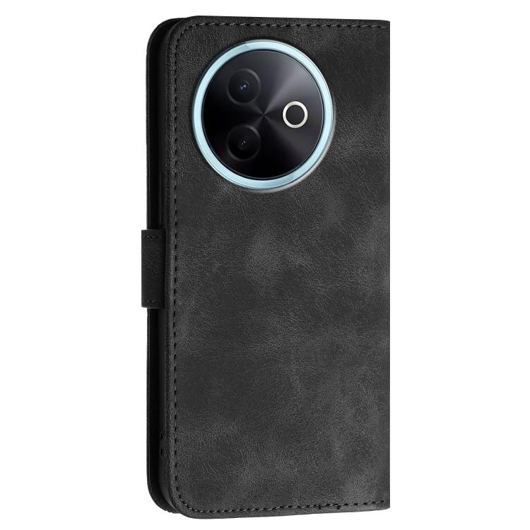 For vivo Y39 5G Grid Butterfly Embossed Pattern Leather Phone Case with Lanyard