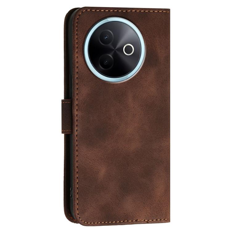 For vivo Y39 5G Grid Butterfly Embossed Pattern Leather Phone Case with Lanyard