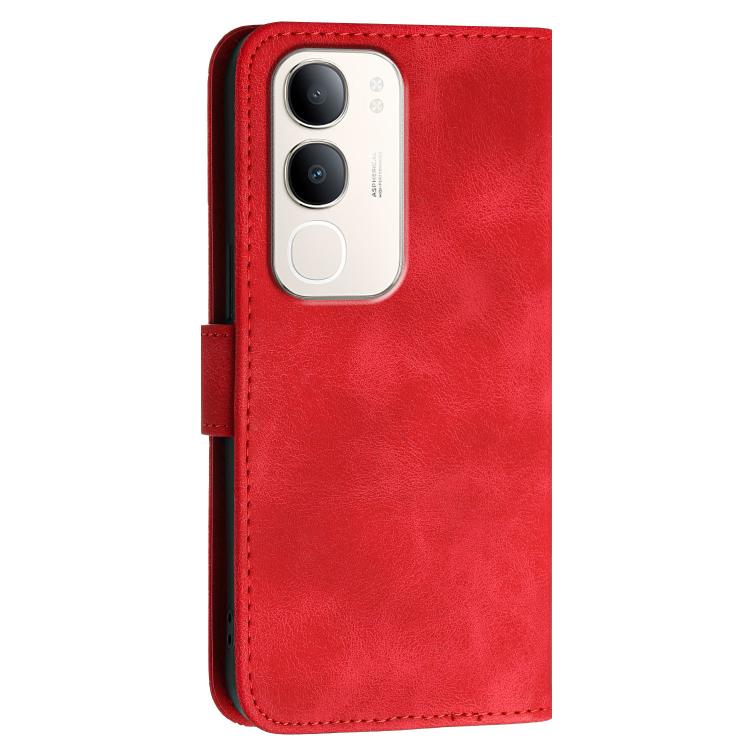 For vivo Y37t 5G / Y50e / Y50s 5G Grid Butterfly Embossed Pattern Leather Phone Case with Lanyard