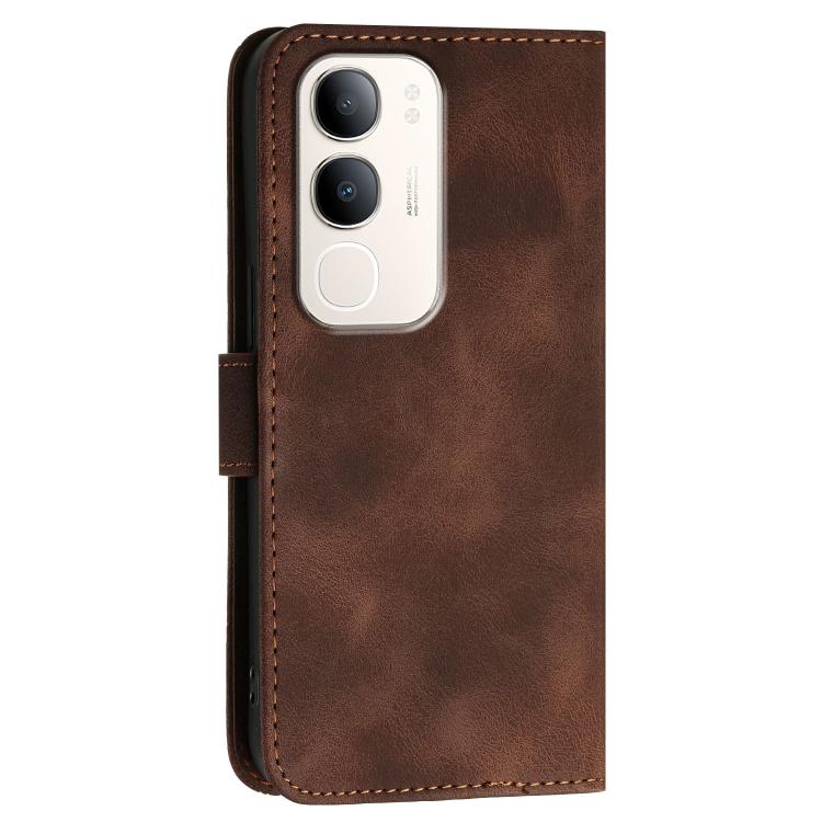 For vivo Y37t 5G / Y50e / Y50s 5G Grid Butterfly Embossed Pattern Leather Phone Case with Lanyard