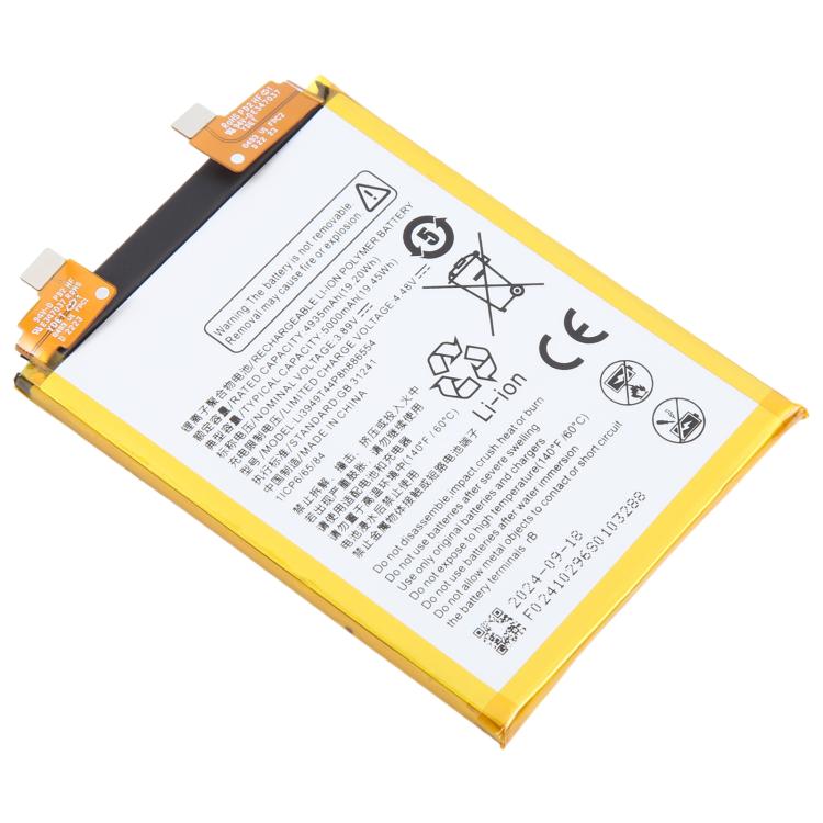 For ZTE Nubia Z40S Pro Li3949T44P8H886554 5000mAh Battery Replacement
