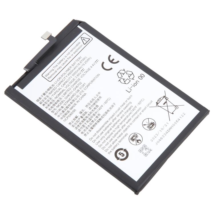 For ZTE Blade A34 / A54 GH6701-GH6702 5000mAh Battery Replacement