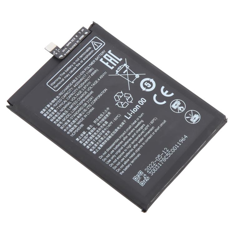 For ZTE V40S / Axon 40 SE Li3844T45P8h896546 4520mAh Battery Replacement