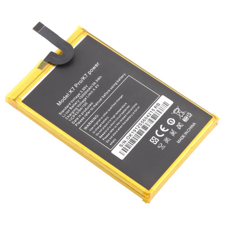 For Oukitel K7 Pro 10000mAh Battery Replacement