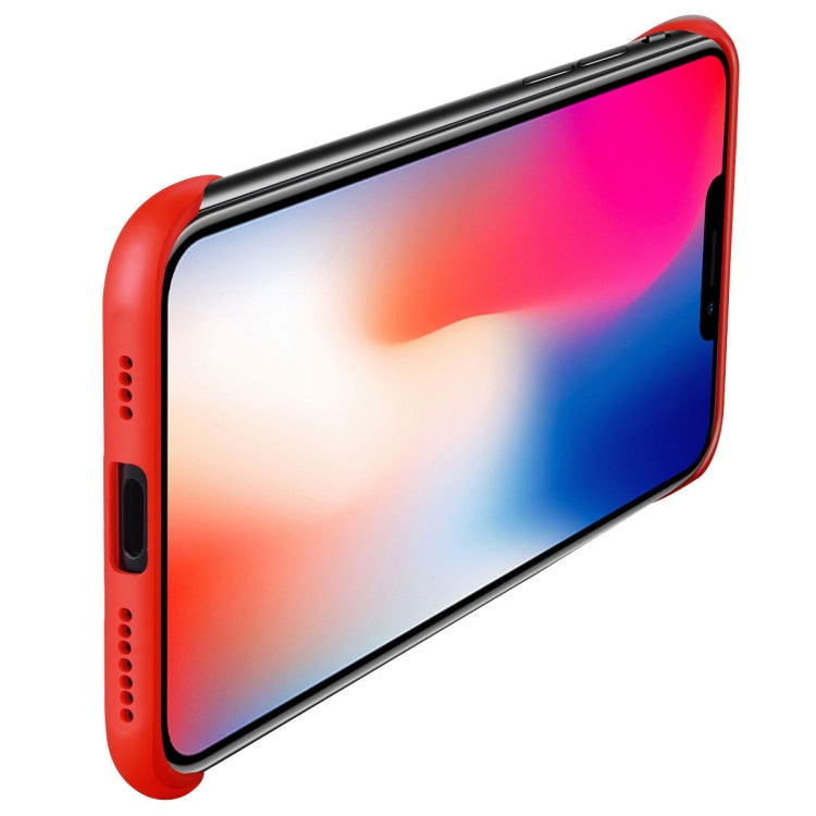 For iPhone 11 Frosted Anti-skidding TPU Protective Case with Metal Ring