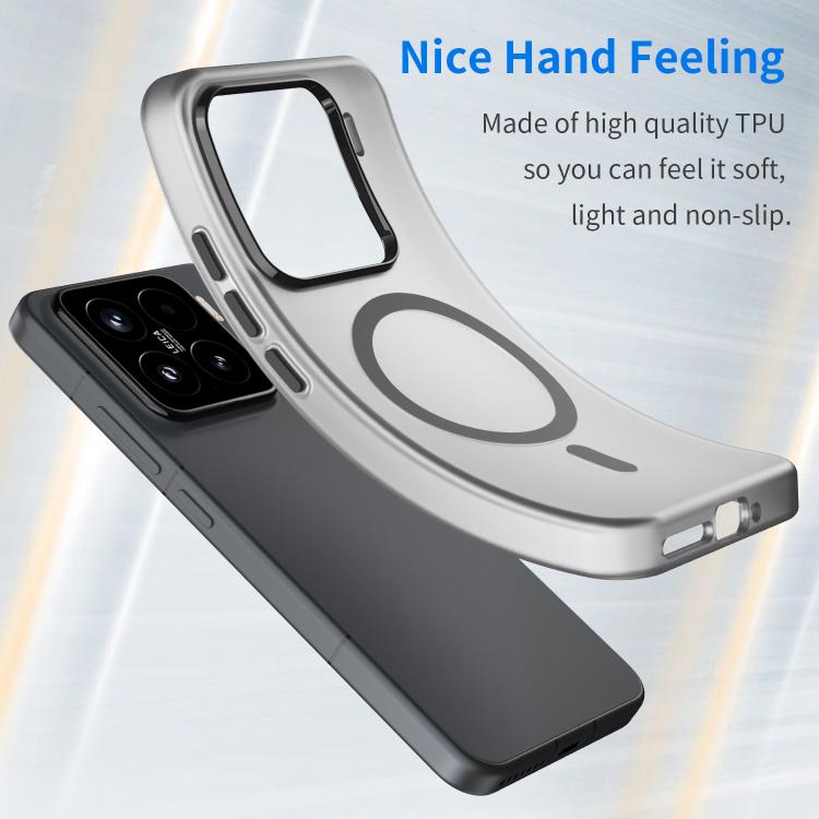 For Xiaomi 15 MagSafe Frosted Translucent TPU + PC Full Coverage Phone Case