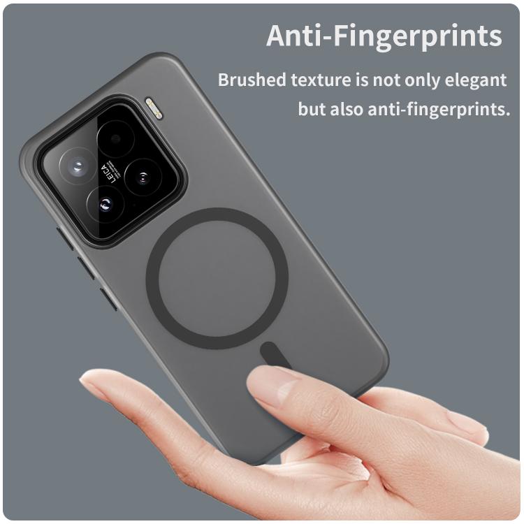 For Xiaomi 15 MagSafe Frosted Translucent TPU + PC Full Coverage Phone Case
