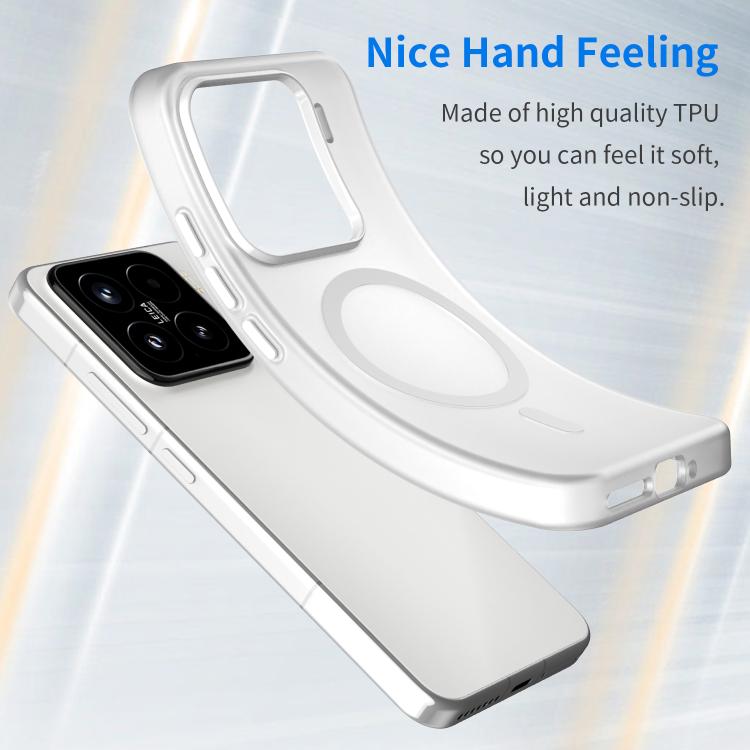 For Xiaomi 15 MagSafe Frosted Translucent TPU + PC Full Coverage Phone Case