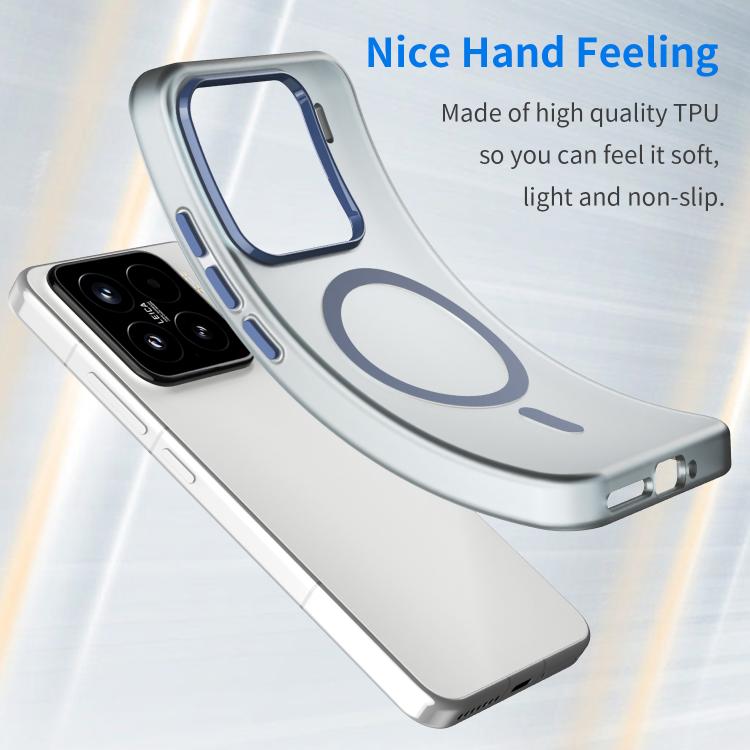 For Xiaomi 15 MagSafe Frosted Translucent TPU + PC Full Coverage Phone Case