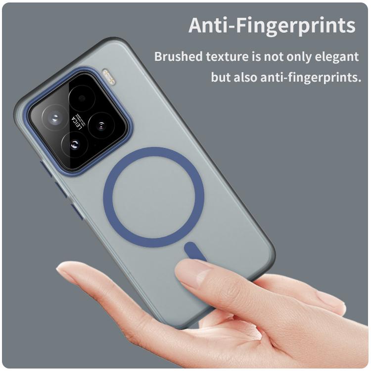 For Xiaomi 15 MagSafe Frosted Translucent TPU + PC Full Coverage Phone Case