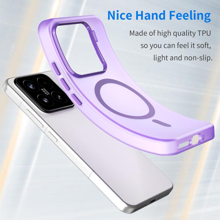 For Xiaomi 15 MagSafe Frosted Translucent TPU + PC Full Coverage Phone Case