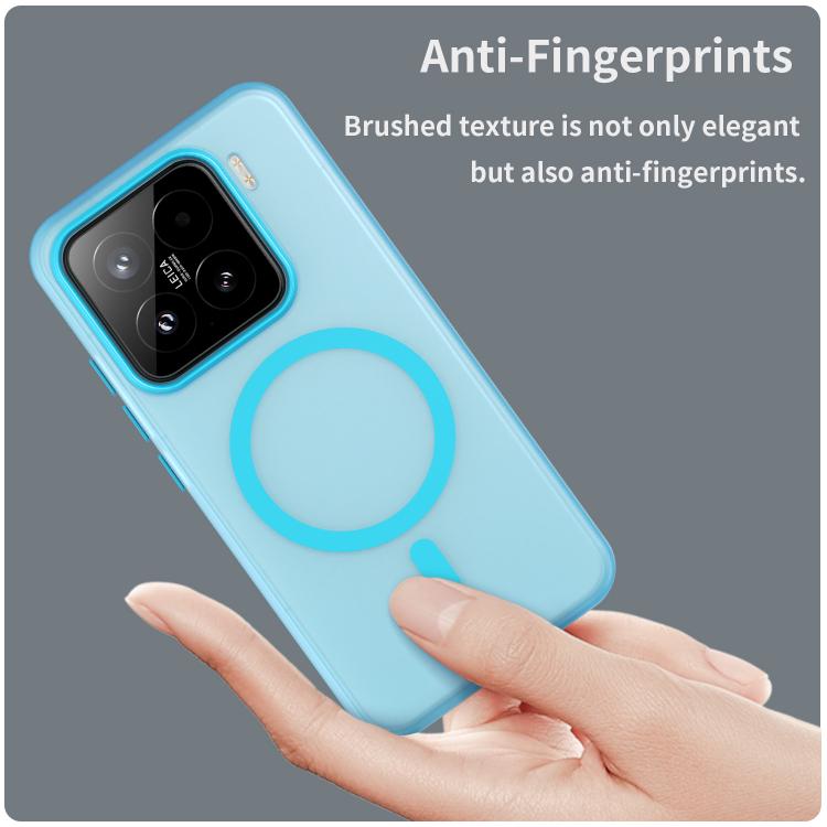 For Xiaomi 15 MagSafe Frosted Translucent TPU + PC Full Coverage Phone Case