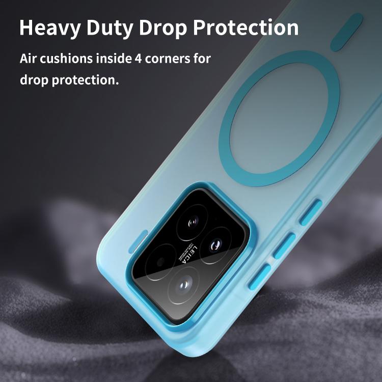 For Xiaomi 15 MagSafe Frosted Translucent TPU + PC Full Coverage Phone Case