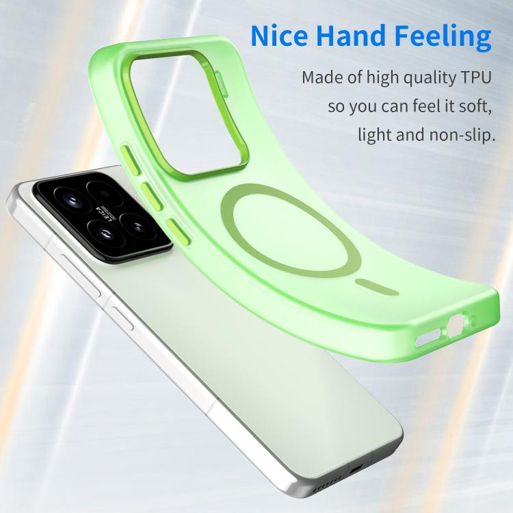 For Xiaomi 15 MagSafe Frosted Translucent TPU + PC Full Coverage Phone Case