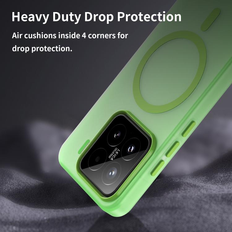 For Xiaomi 15 MagSafe Frosted Translucent TPU + PC Full Coverage Phone Case