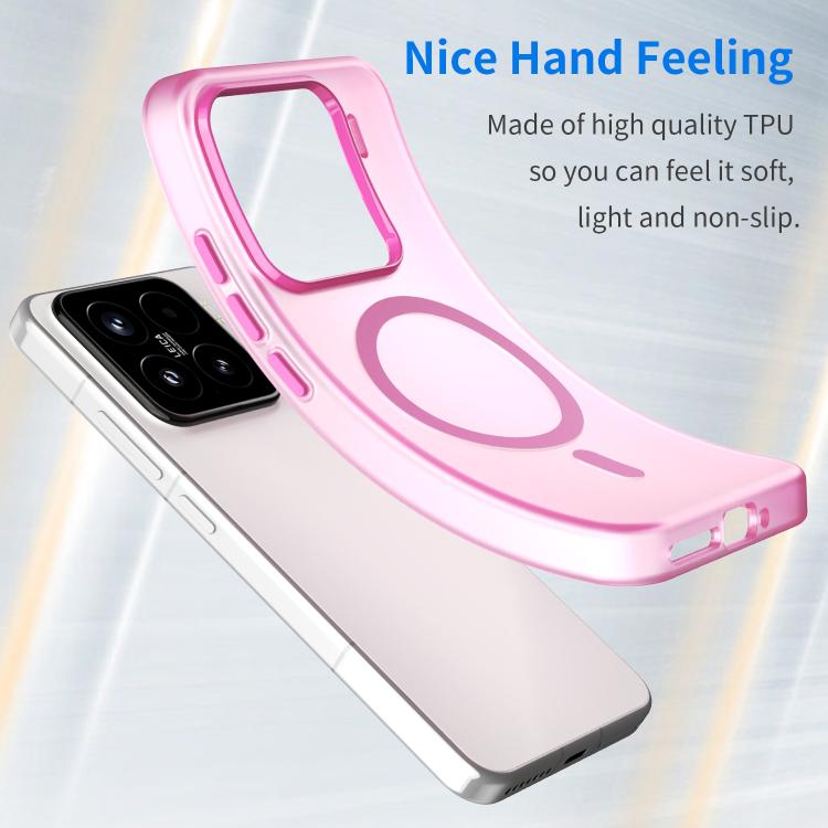 For Xiaomi 15 MagSafe Frosted Translucent TPU + PC Full Coverage Phone Case