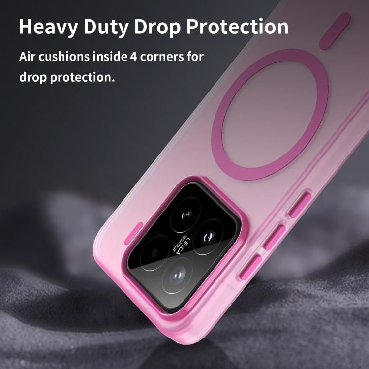 For Xiaomi 15 MagSafe Frosted Translucent TPU + PC Full Coverage Phone Case