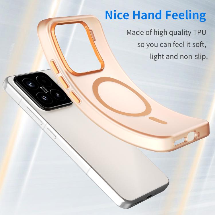 For Xiaomi 15 MagSafe Frosted Translucent TPU + PC Full Coverage Phone Case