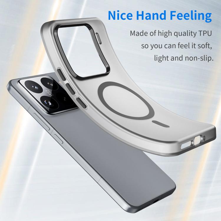For Xiaomi 15 Pro MagSafe Frosted Translucent TPU + PC Full Coverage Phone Case