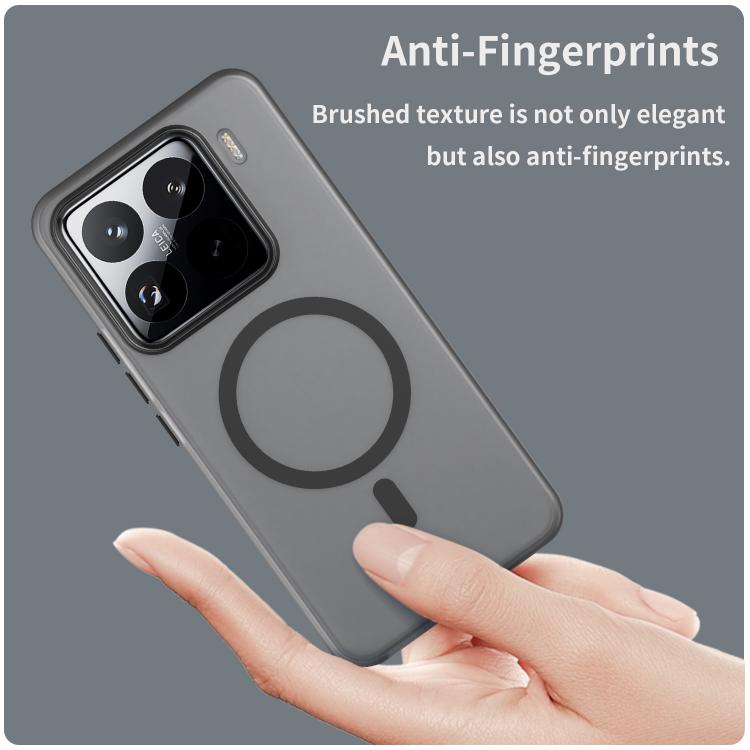 For Xiaomi 15 Pro MagSafe Frosted Translucent TPU + PC Full Coverage Phone Case
