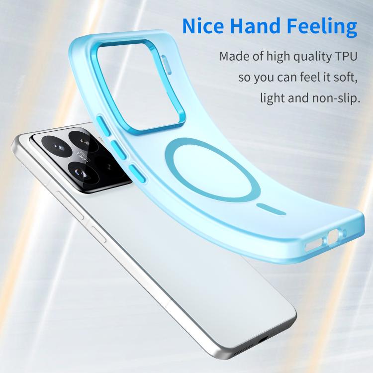 For Xiaomi 15 Pro MagSafe Frosted Translucent TPU + PC Full Coverage Phone Case