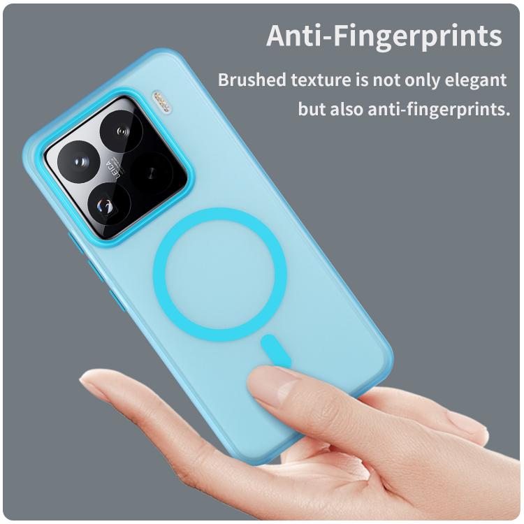 For Xiaomi 15 Pro MagSafe Frosted Translucent TPU + PC Full Coverage Phone Case
