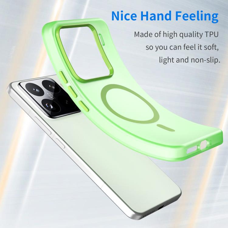 For Xiaomi 15 Pro MagSafe Frosted Translucent TPU + PC Full Coverage Phone Case