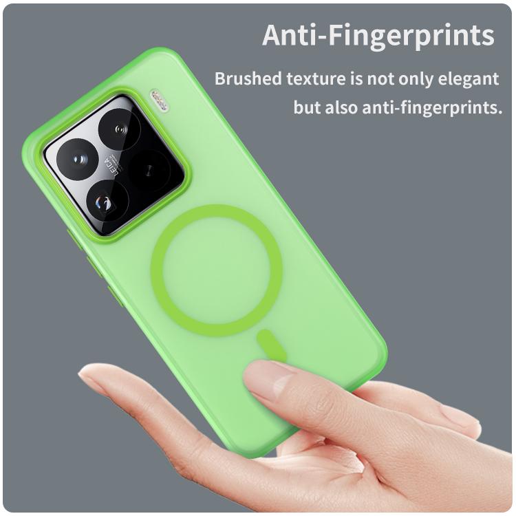 For Xiaomi 15 Pro MagSafe Frosted Translucent TPU + PC Full Coverage Phone Case