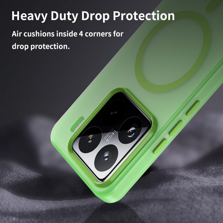 For Xiaomi 15 Pro MagSafe Frosted Translucent TPU + PC Full Coverage Phone Case