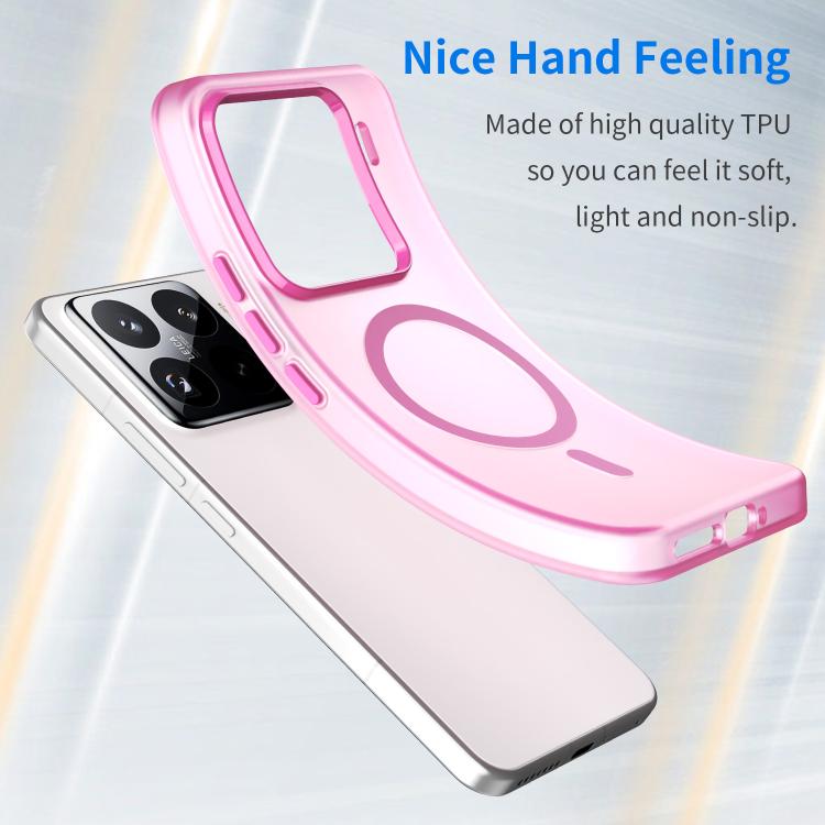 For Xiaomi 15 Pro MagSafe Frosted Translucent TPU + PC Full Coverage Phone Case