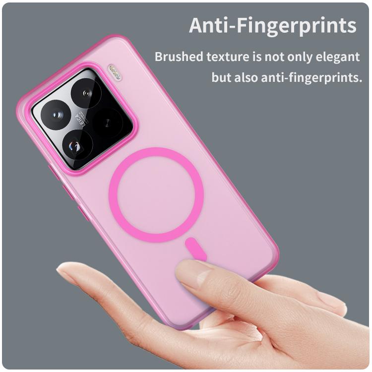 For Xiaomi 15 Pro MagSafe Frosted Translucent TPU + PC Full Coverage Phone Case