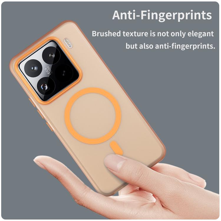 For Xiaomi 15 Pro MagSafe Frosted Translucent TPU + PC Full Coverage Phone Case