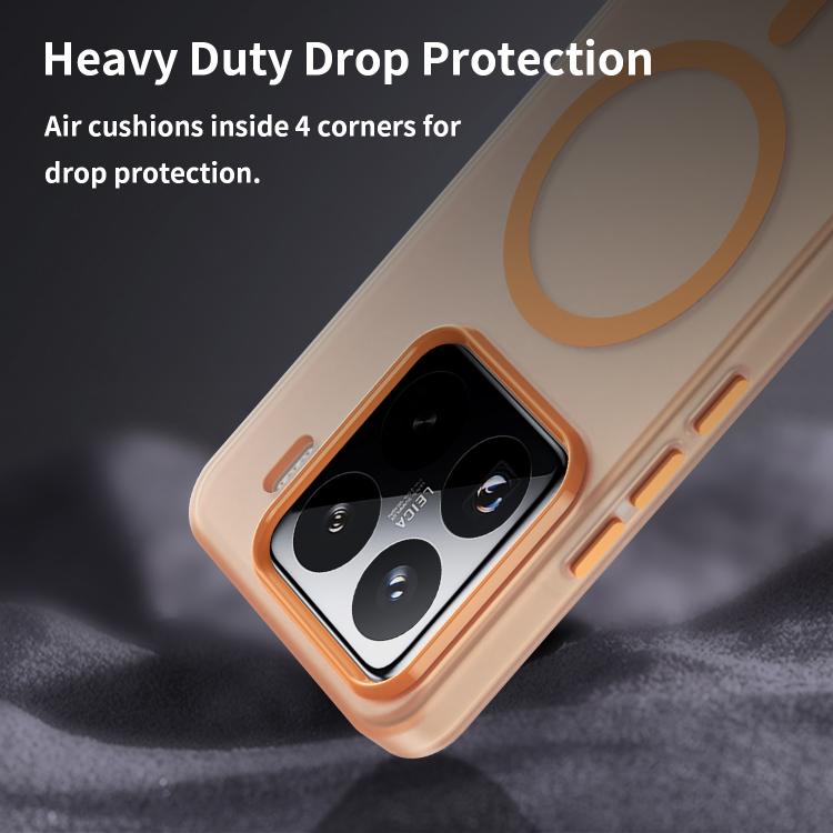 For Xiaomi 15 Pro MagSafe Frosted Translucent TPU + PC Full Coverage Phone Case