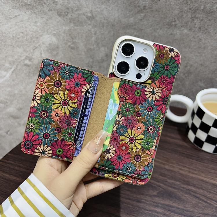 For iPhone 14 / 13 Denior D24 Paint MagSafe Card Slot Phone Case