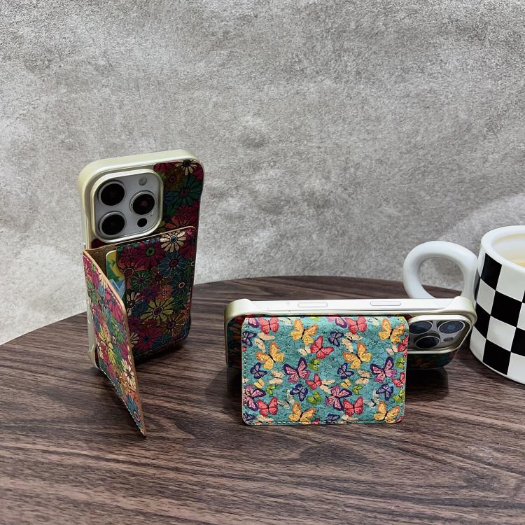 For iPhone 16 Plus Denior D24 Paint MagSafe Card Slot Phone Case