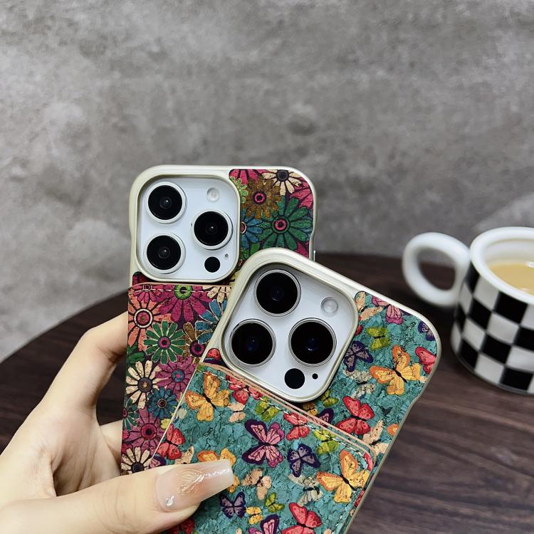 For iPhone 14 / 13 Denior D24 Paint MagSafe Card Slot Phone Case