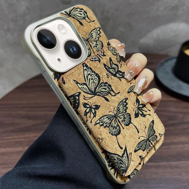 For iPhone 14 / 13 Denior D24 Paint MagSafe Card Slot Phone Case