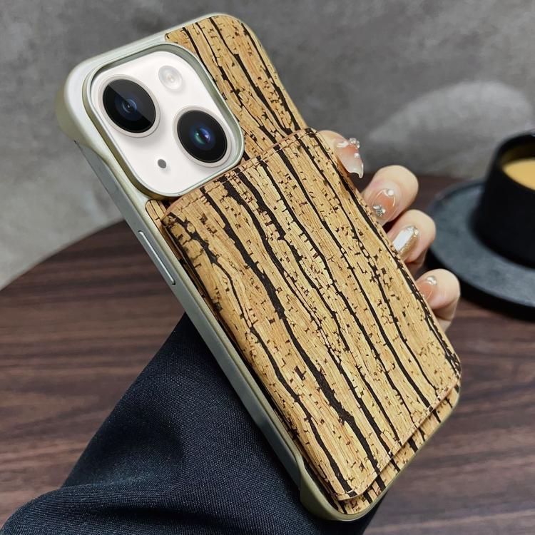 For iPhone 14 / 13 Denior D24 Paint MagSafe Card Slot Phone Case