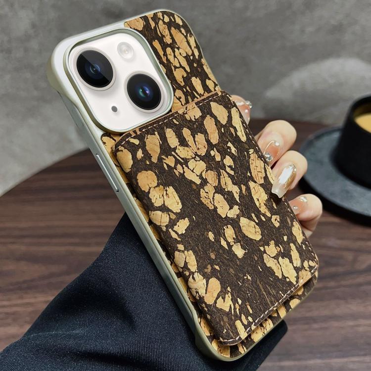 For iPhone 14 / 13 Denior D24 Paint MagSafe Card Slot Phone Case