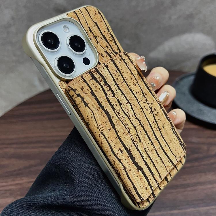 For iPhone 15 Pro Denior D24 Paint MagSafe Card Slot Phone Case