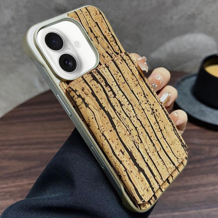For iPhone 16 Denior D24 Paint MagSafe Card Slot Phone Case
