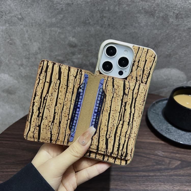 For iPhone 15 Denior D24 Paint MagSafe Card Slot Phone Case