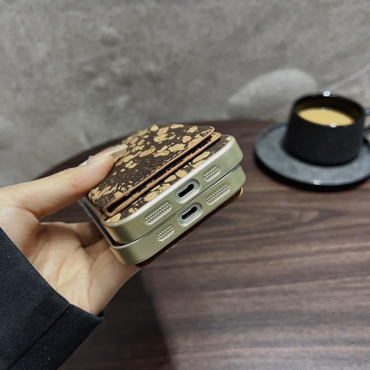 For iPhone 15 Denior D24 Paint MagSafe Card Slot Phone Case