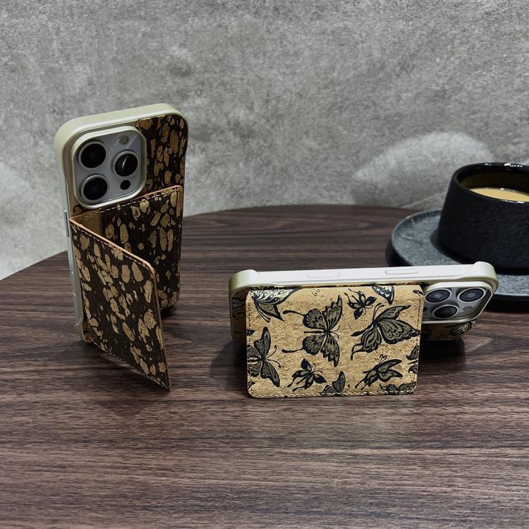For iPhone 16 Plus Denior D24 Paint MagSafe Card Slot Phone Case