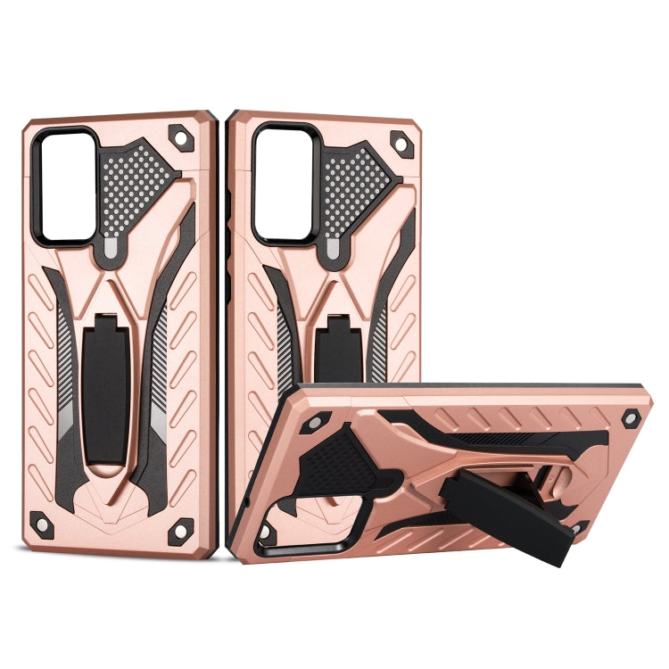 For Samsung Galaxy Note20 Shockproof TPU + PC Protective Case with Holder