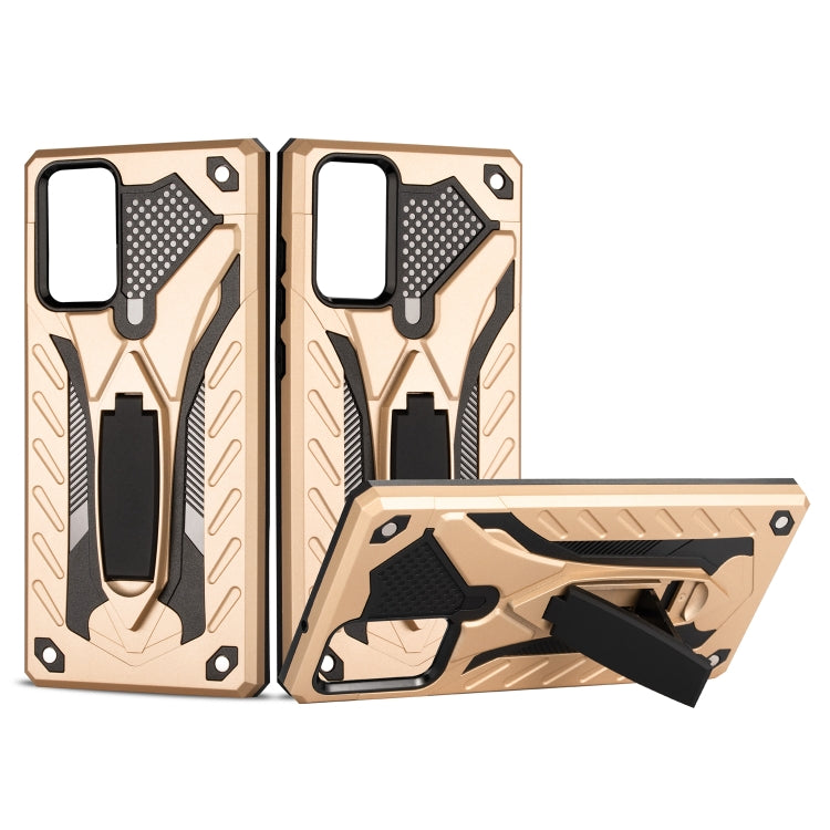 For Samsung Galaxy Note20 Shockproof TPU + PC Protective Case with Holder