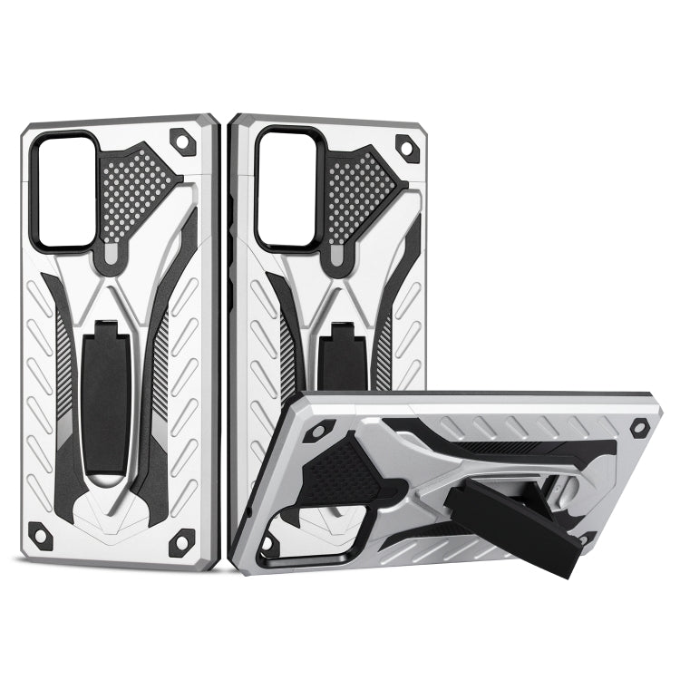 For Samsung Galaxy Note20 Shockproof TPU + PC Protective Case with Holder